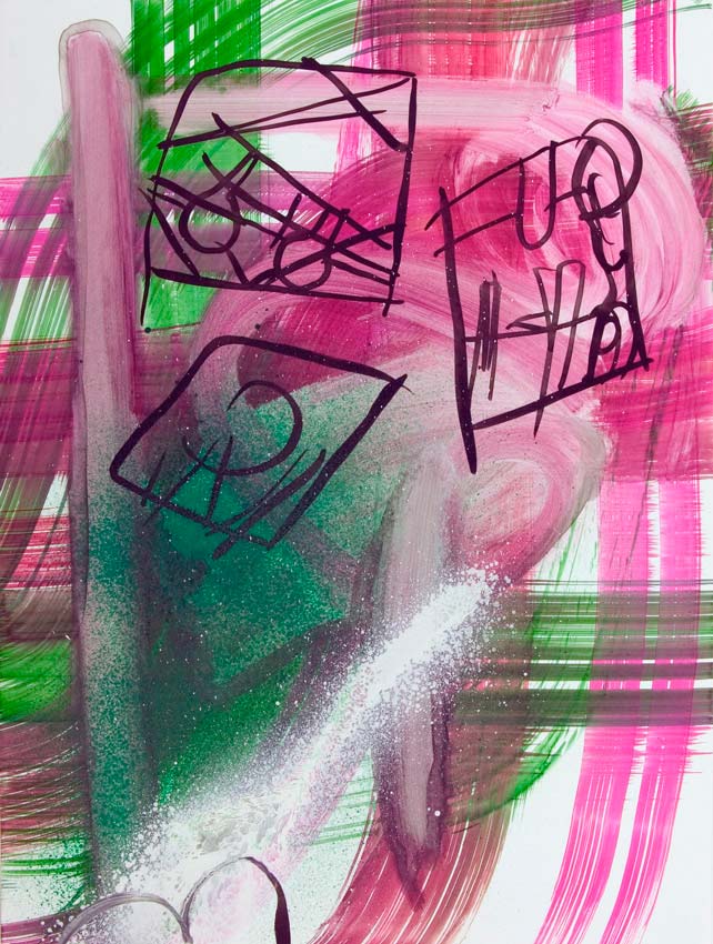Lauren Silva, Untitled, 2014, Mixed media on paper, 12 x 9 inches Lauren Silva, Untitled, 2014, Mixed media on paper, 12 x 9 inches